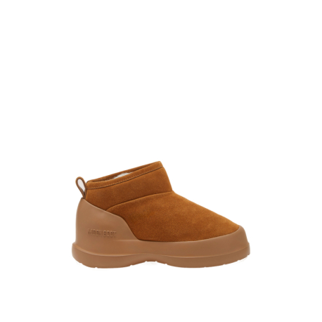 Nízké zimní boty MOON BOOT-MB LUNA LOW BOOT SUEDE-M008 COGNAC