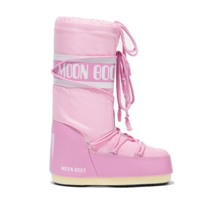 Dámské vysoké zimní boty MOON BOOT-MB ICON NYLON-J001 PINK