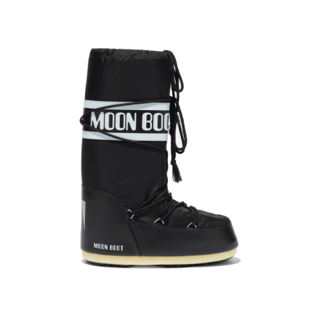 Dámske vysoké zimné topánky MOON BOOT-MB ICON NYLON-N001 BLACK