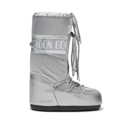 Dámské vysoké zimní boty MOON BOOT-MB ICON GLANCE-H001 SILVER