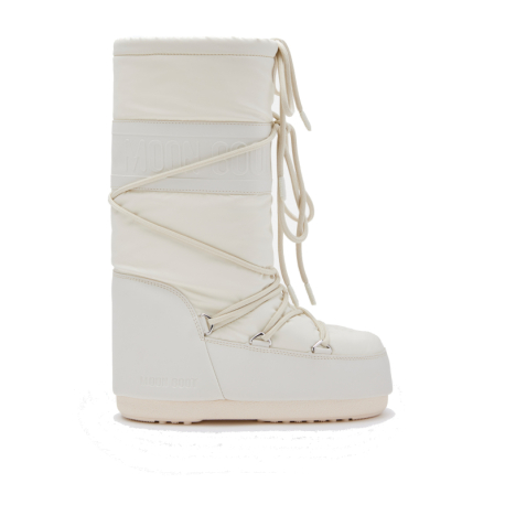 Dámské vysoké zimní boty MOON BOOT-MB ICON RUBBER-L002 CREAM