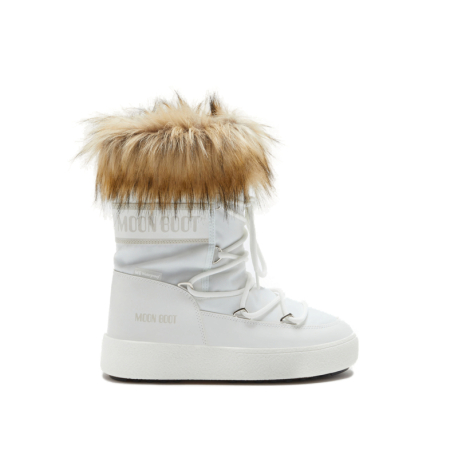 Dámské kotníkové zimní boty MOON BOOT-MB LTRACK MONACO LOW WP-A001 WHITE