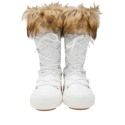 Dámské vysoké zimní boty MOON BOOT-MB LTRACK MONACO WP-A001 WHITE - 