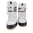 Dámské vysoké zimní boty MOON BOOT-MB ICON NYLON-NA02 BLACK/WHITE - 