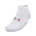 Ponožky UNDER ARMOUR-UA Essential Low Cut 3pk-WHT - 