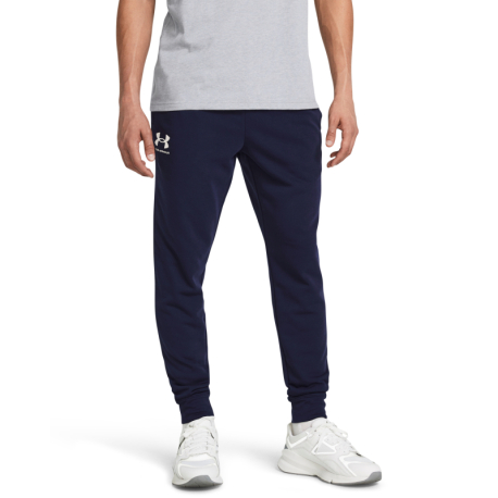 Pánské tepláky UNDER ARMOUR-UA Rival Terry Jogger-BLU