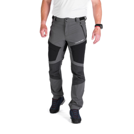 Pánské turistické kalhoty NORTHFINDER-JODY-411-greyblack
