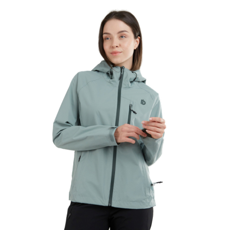 Dámská turistická bunda FUNDANGO-Piora Waterproof Jacket-528-fern