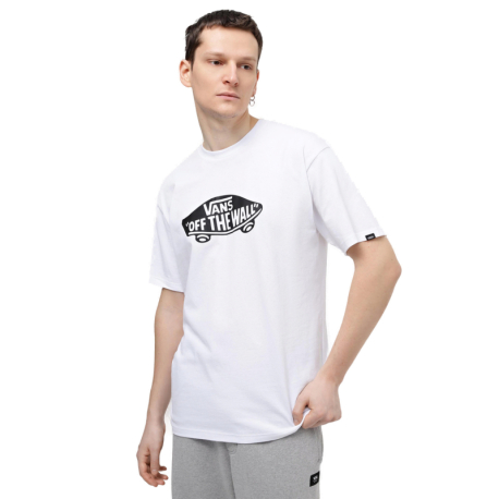 Pánské triko s krátkým rukávem VANS-OFF THE WALL BOARD TEE-VN000FSB B White