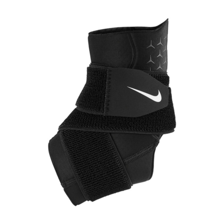 Fitness chránič NIKE-ANKLE SLEEVE STR BK/WH