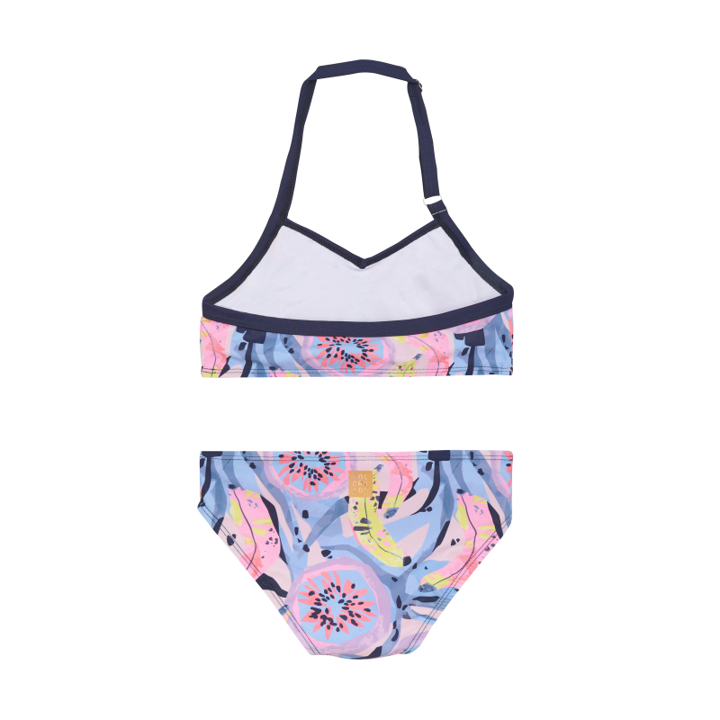 Dívčí plavky COLOR KIDS-Bikini, AOP, cherry blossom - 