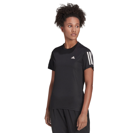 Dámské běžecké triko s krátkým rukávem ADIDAS-Wms Own The Run T-Shirt Black