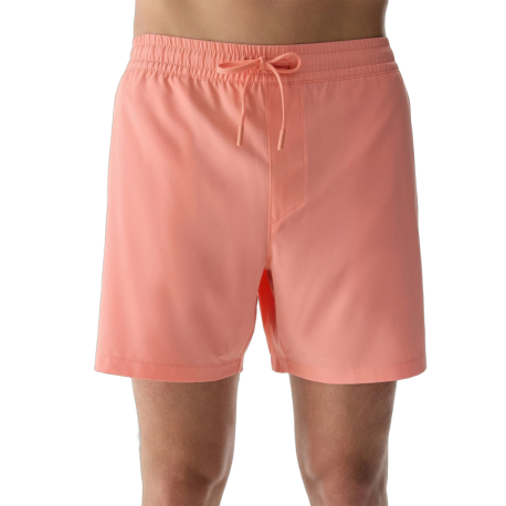 Pánské plavky 4F-BOARD SHORTS-WSS24UBDSM088-70S-ORANGE