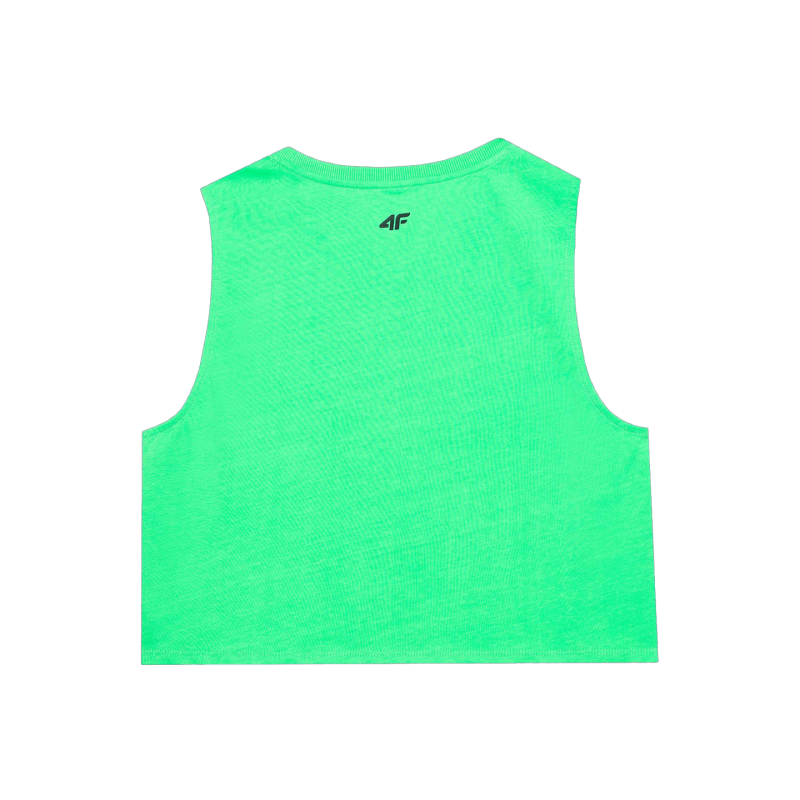 Dámské tílko 4F-SLEEVELESS-4FWSS24TSLEF071-41S-GREEN - 
