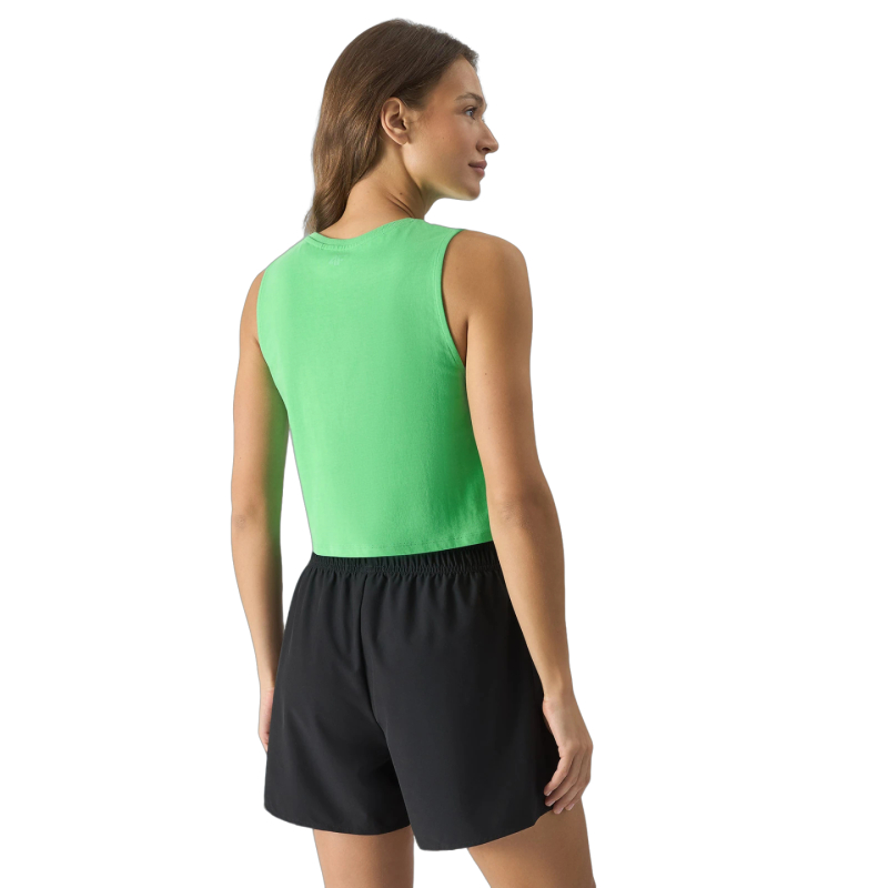 Dámské tílko 4F-SLEEVELESS-4FWSS24TSLEF071-41S-GREEN - 