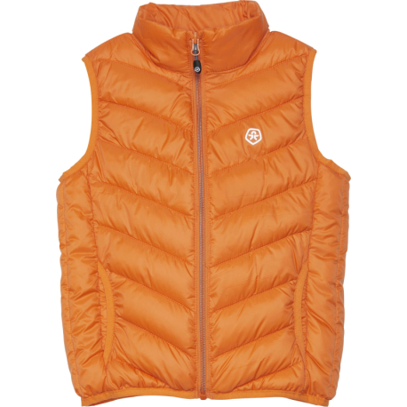 Chlapecká vesta COLOR KIDS-Waistcoat Quilted - Packable, orange