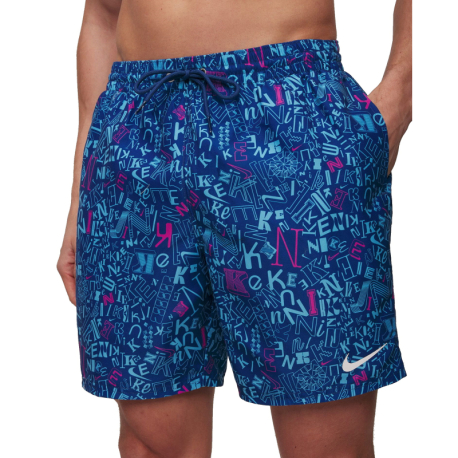 Pánské plavky NIKE SWIM-Blender 7 inch -417-Court blue