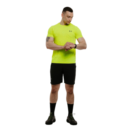 Pánské tréninkové tričko s krátkým rukávem UNDER ARMOUR-UA Vanish Seamless SS-GRN