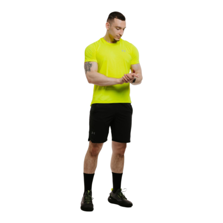 Pánské tréninkové tričko s krátkým rukávem UNDER ARMOUR-UA STREAKER TEE-GRN