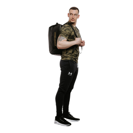 Pánské tréninkové tričko s krátkým rukávem UNDER ARMOUR-UA ABC CAMO SS-BLK-1357727-001