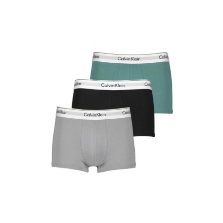 Pánské boxerky CALVIN KLEIN-TRUNK 3PK-SAGEBUSH GREEN, BLACK, GRIFFIN