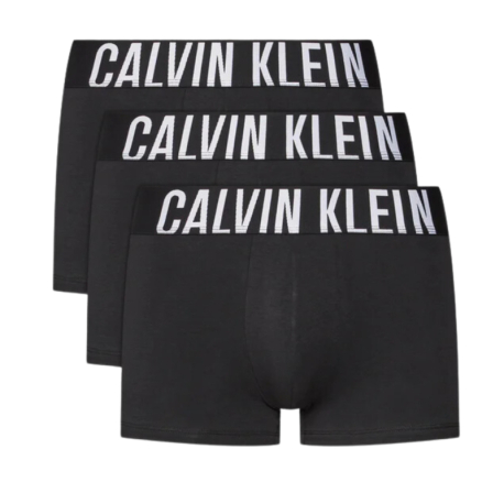 Pánské boxerky CALVIN KLEIN-3 PACK-TRUNK-BLACK, BLACK, BLACK