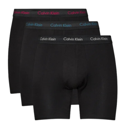 Pánské boxerky CALVIN KLEIN-BOXER BRIEF 3PK-B- AUTH GRY, CHESAPK BAY, JWL LGS