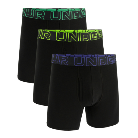 Pánské boxerky UNDER ARMOUR-M UA Perf Cotton 6in-BLK 002