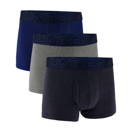 Pánské boxerky UNDER ARMOUR-M UA Perf Cotton 3in-NVY