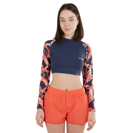 Dámské tričko ke koupání FUNDANGO-Amelia Surf Top-354-sugar coral