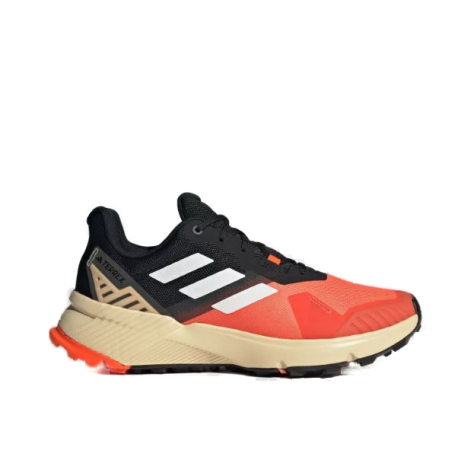 Pánská běžecká trailová obuv ADIDAS-Terrex Soulstride impact orange/cloud white/core black