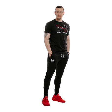 Pánske tepláky UNDER ARMOUR-UA Rival Terry Jogger-BLK