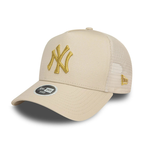 Dámská kšiltovka NEW ERA-940W Af trucker MLB Metallic NEYYAN