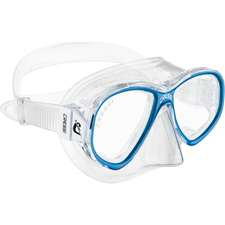 Potápěčská maska CRESSI-PERLA JR MASK CLEAR/BLUE