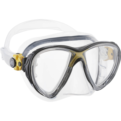 Potápěčská maska CRESSI-BIG EYES EVOLUTION MASK SIL CLEAR/FRAME YELLOW