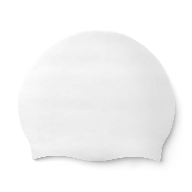 Plavecká čepice NIKE SWIM-SOLID SILICONE CAP WHITE - 