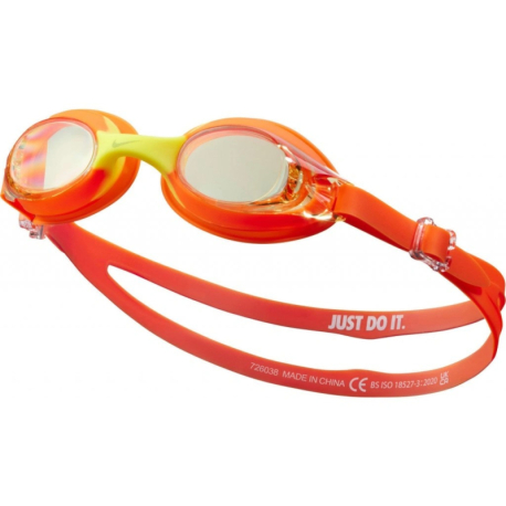 Juniorské plavecké brýle NIKE SWIM-Lil Swoosh YOUTH SAFETY ORANGE