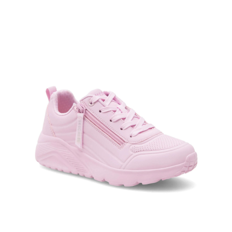 Dívčí rekreační obuv SKECHERS-Uno Lite Easy Zip light pink