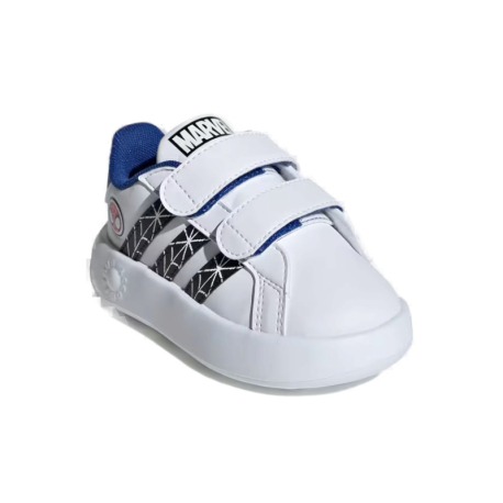 Chlapecká rekreační obuv ADIDAS-Grand Court 2.0 Spider-Man CF I white/core black/royal blue