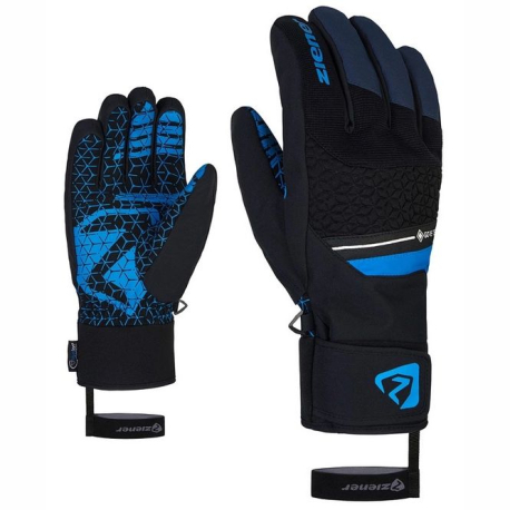 Pánské lyžařské rukavice ZIENER-GRANIT GTX AW glove ski alpine, persian blue,