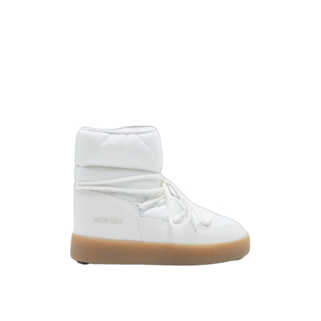 Dámské kotníkové zimní boty MOON BOOT-LTRACK LOW NYLON WP, 002 white