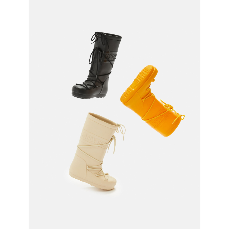 Dámské holínky MOON BOOT-RAIN BOOTS HIGH, 002 yellow - 