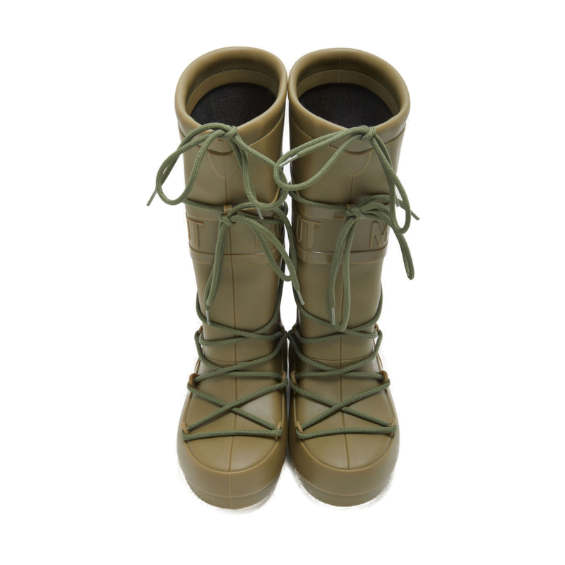 Dámské holínky MOON BOOT-RAIN BOOTS HIGH, 005 khaki - 