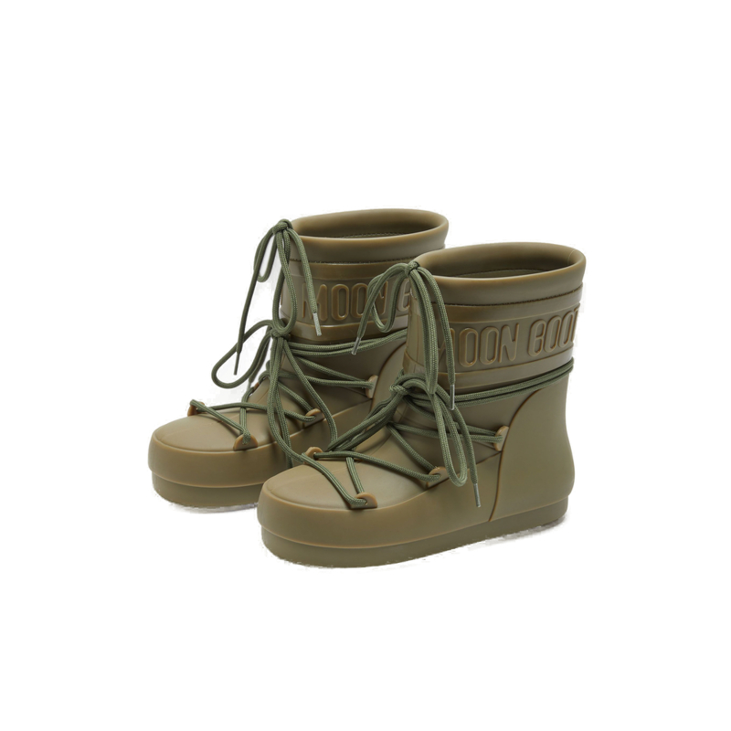 Dámské holínky MOON BOOT-RAIN BOOTS LOW, 007 khaki - 