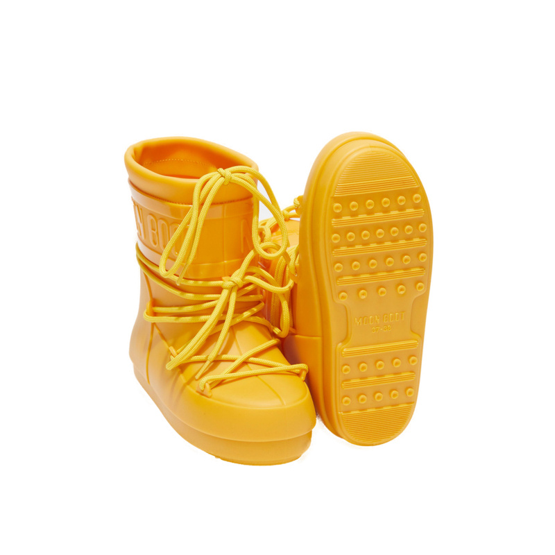 Dámské holínky MOON BOOT-RAIN BOOTS LOW, 002 yellow - 