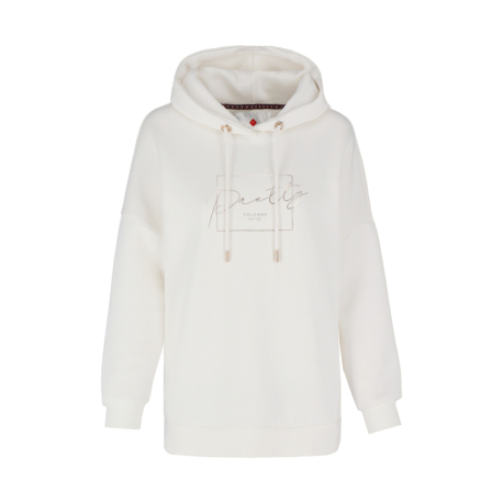 Dámská mikina s kapucí VOLCANO-B-FUNDY-101-CREAM
