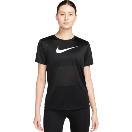 Dámské tréninkové triko s krátkým rukávem NIKE-W NK DF TEE RLGND HBR-011 BLACK