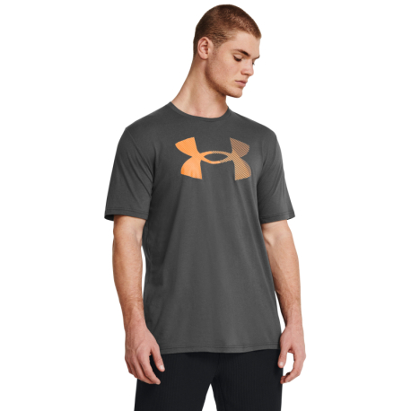 Pánské triko s krátkým rukávem UNDER ARMOUR-UA BIG LOGO FILL SS -GRY 025