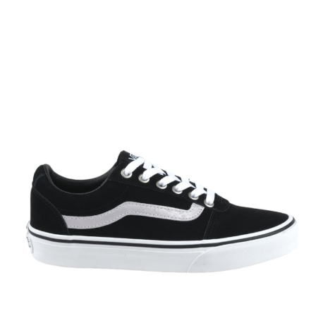 Dámská vycházková obuv VANS-WM Ward (Suede) SideStripe black