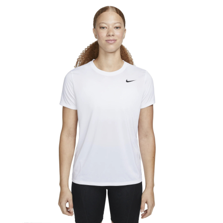 Dámské tréninkové triko s krátkým rukávem NIKE-W NK DF RLGD SS TEE-100 WHITE/BLACK